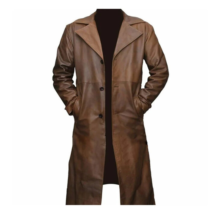 Batman Dawn of Justice Knightmare Brown Trench Coat