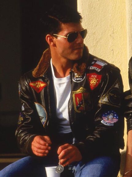 Tom Cruise Top Gun Maverick Bomber Jacket