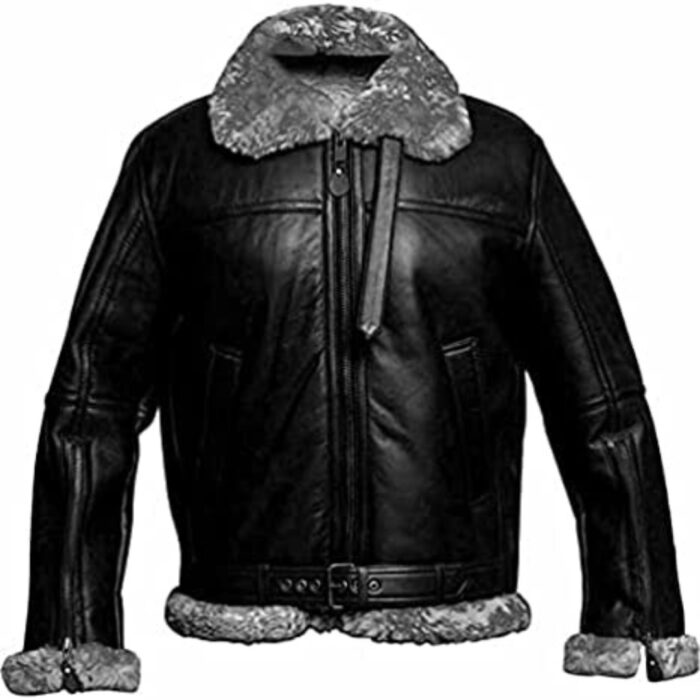 black b3 bomber jacket