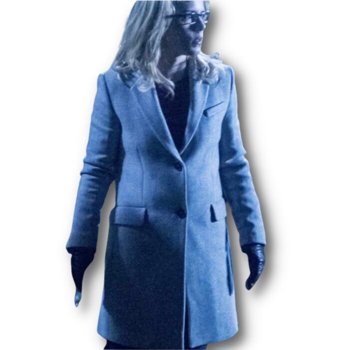 Arrow S06 Felicity Smoak White Trench Coat
