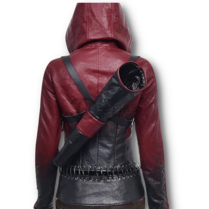 Arrow Season 04 Thea Queen Hooded Jacket
