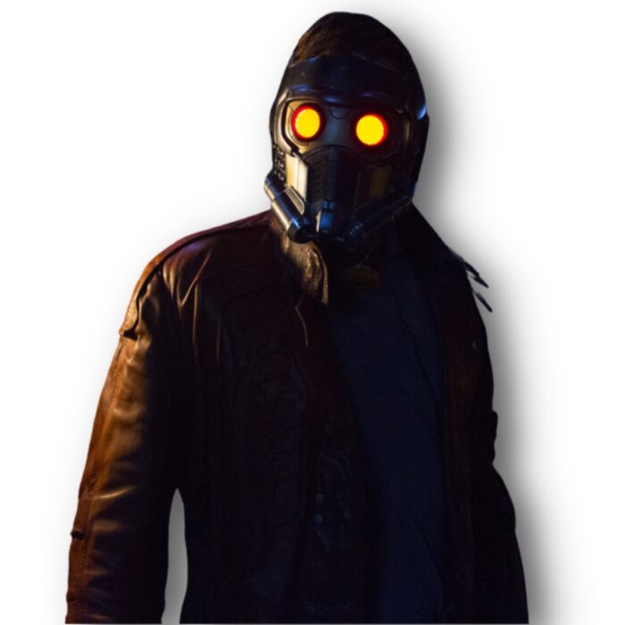 avengers star lord brown jacket