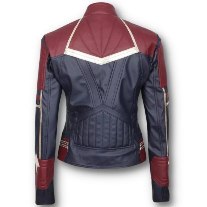 Endgame Carol Danvers Captain marvel Leather Jacket