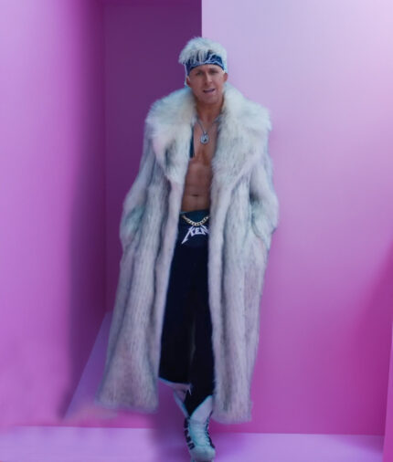 Ryan Gosling Barbie Fur Coat