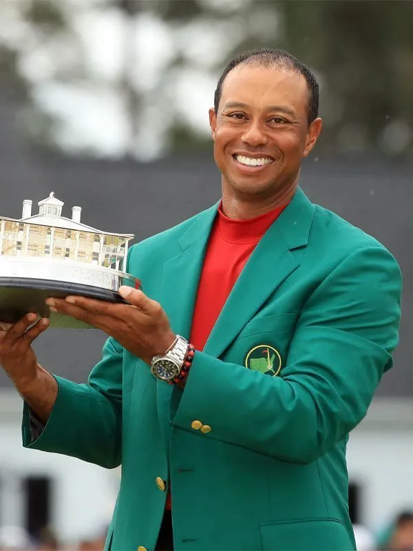 Tiger Woods Masters Green Coat