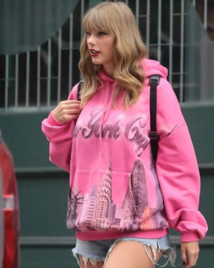 Taylor Swift New York City Pink Hoodie
