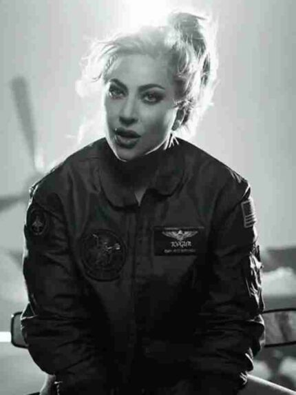 Top Gun Maverick Lady Gaga Bomber Jacket